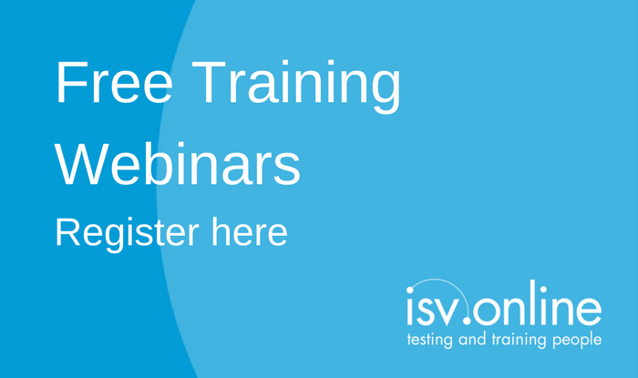 Register for our free training webinars...