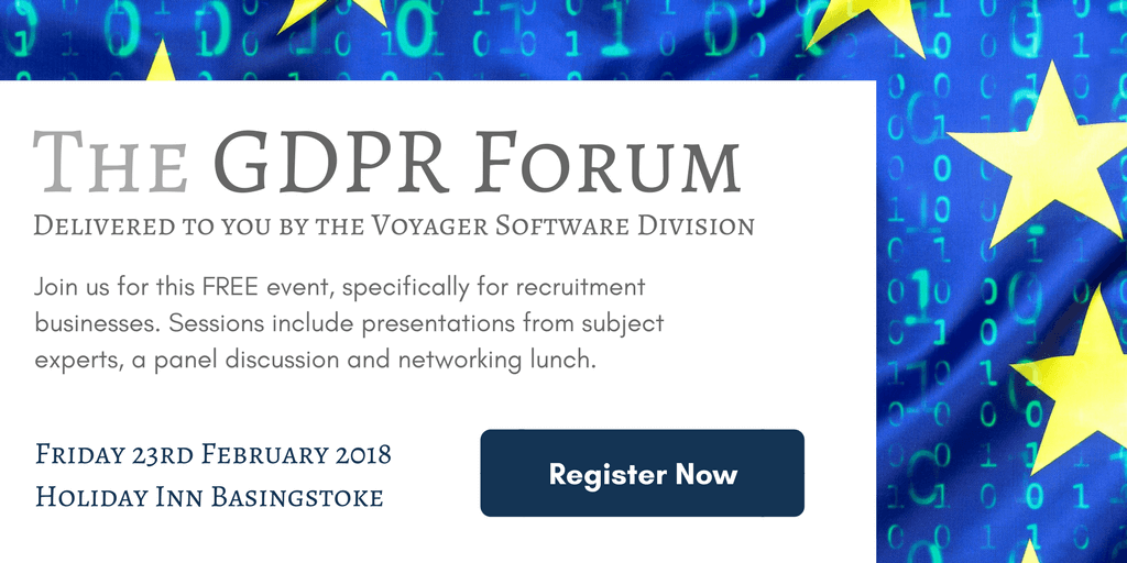 Join us for our Free GDPR Forum...
