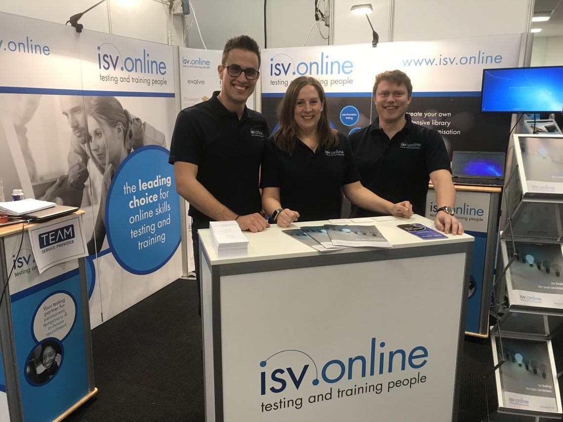 The ISV team at the Recruitment Agency Expo...