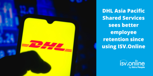 DHL Asia Pacific Shared Services sees better employee retention since using ISV