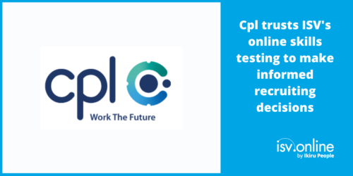 Cpl trusts ISV’s online skills testing to make informed recruiting decisions